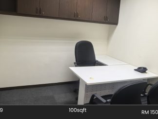 Office Space Rental @ Menara Keck Seng, Bukit Bintang 100sqft (1-3pax)
