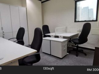 Office Space Rental @ Menara Keck Seng, Bukit Bintang (3-4pax)