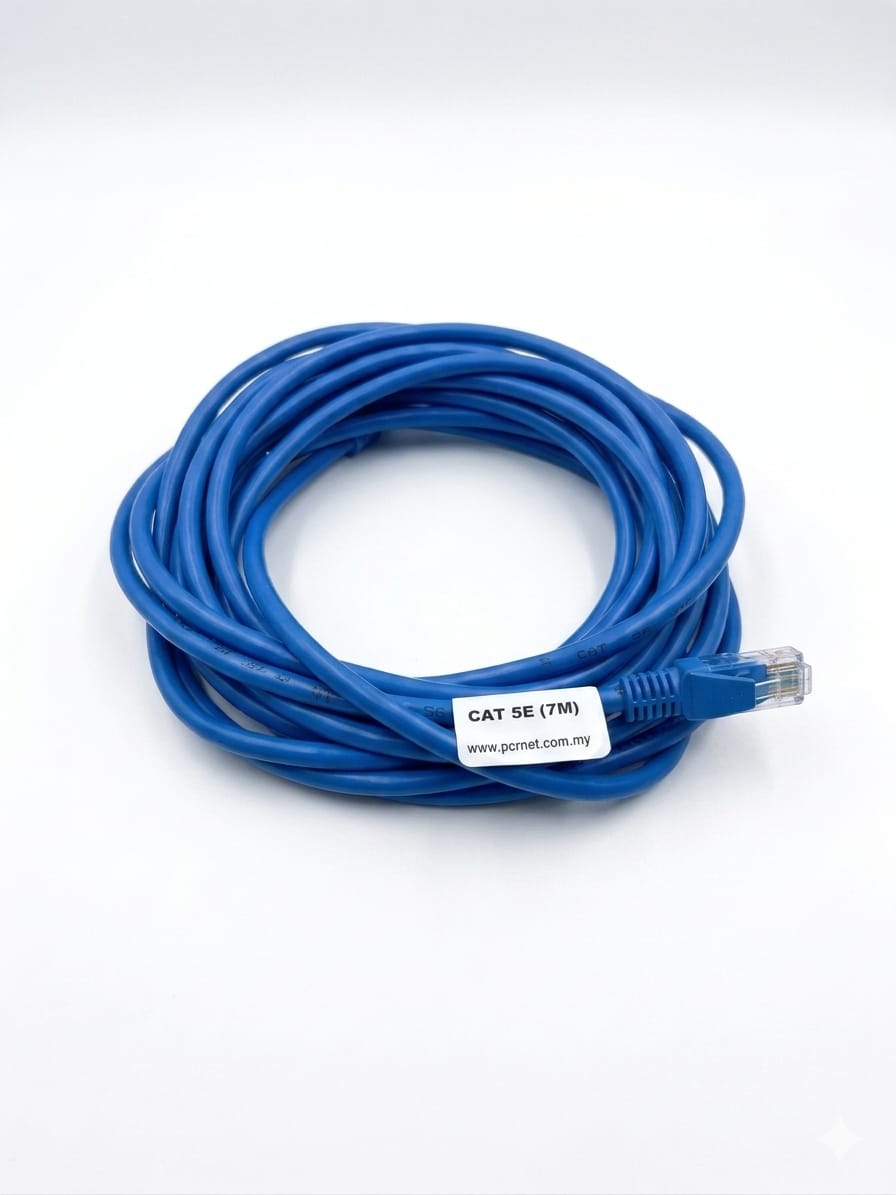 Ethernet Cable Cat 5E 7m Rental