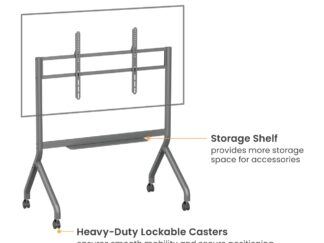 Heavy Duty (60-110inch) TV stand Rental