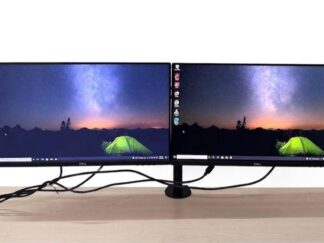 24 inch Monitor Dual Display (Dual Monitor Arm) Rental