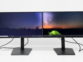 24 inch Monitor Dual Display (Standard Stand) Rental